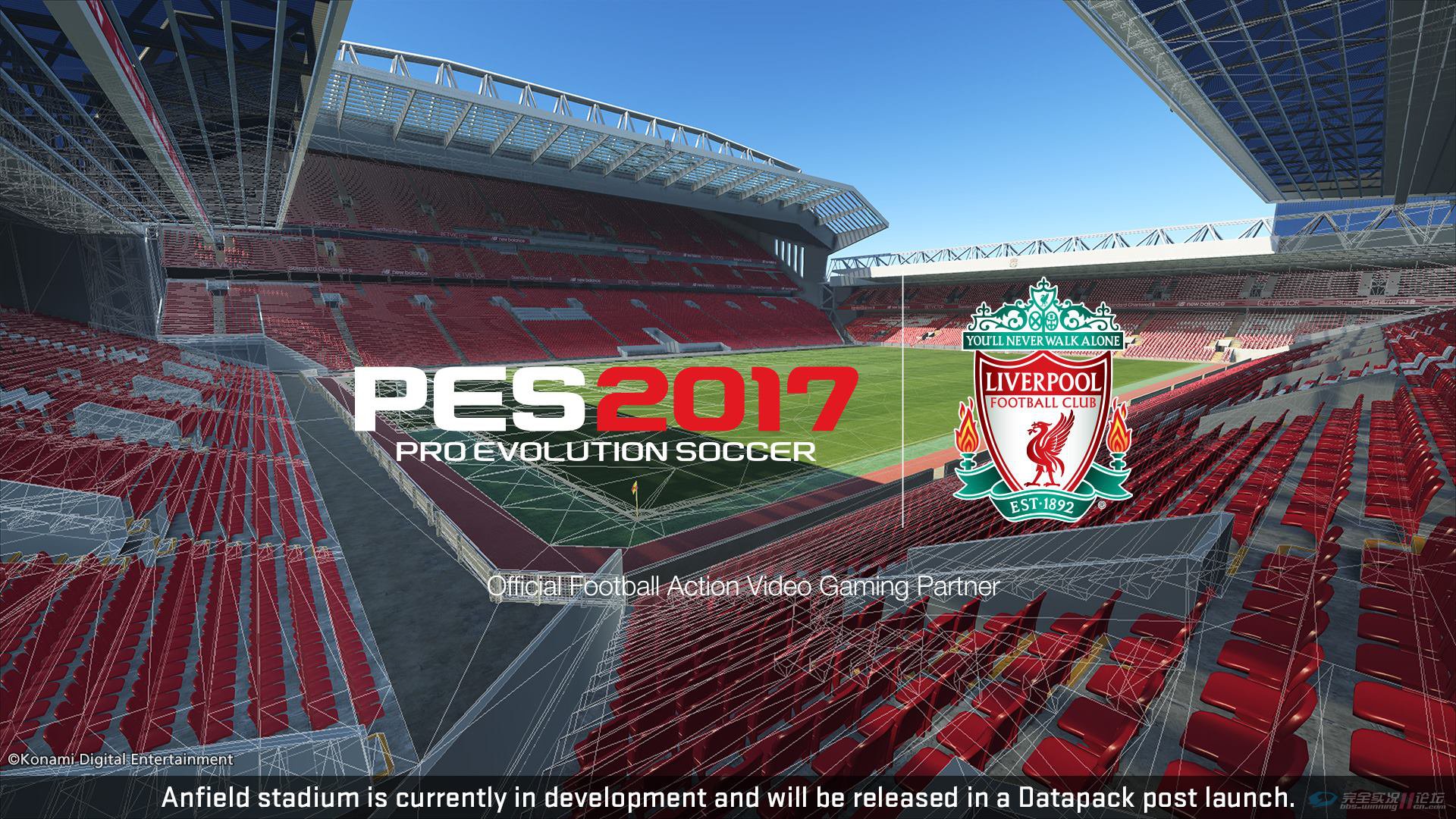 pes2016仿pes2017安菲尔德球场开机壁纸