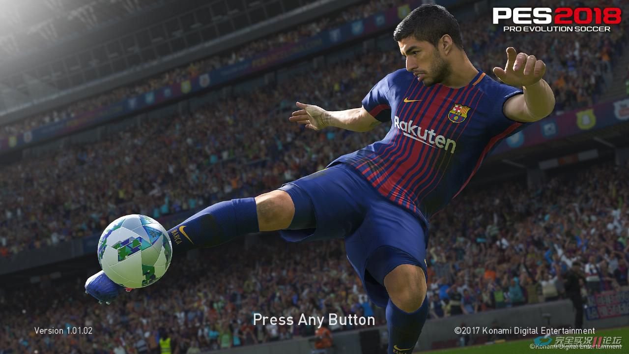 pes2018苏亚雷斯开机壁纸美化补丁